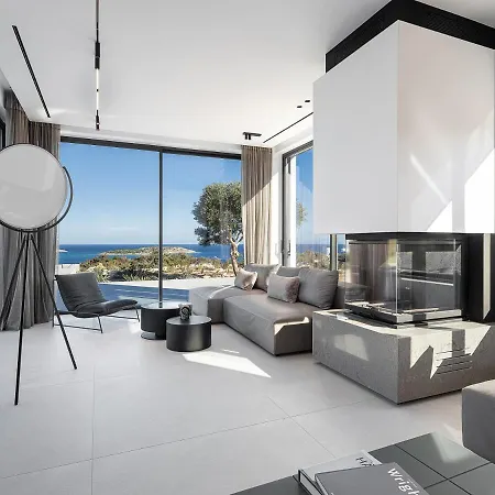 Villa Searenity - Balanced Harmony Of Blues By Etouri Chania (Crete)