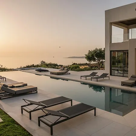 Villa Searenity - Balanced Harmony Of Blues By Etouri Chania (Crete)